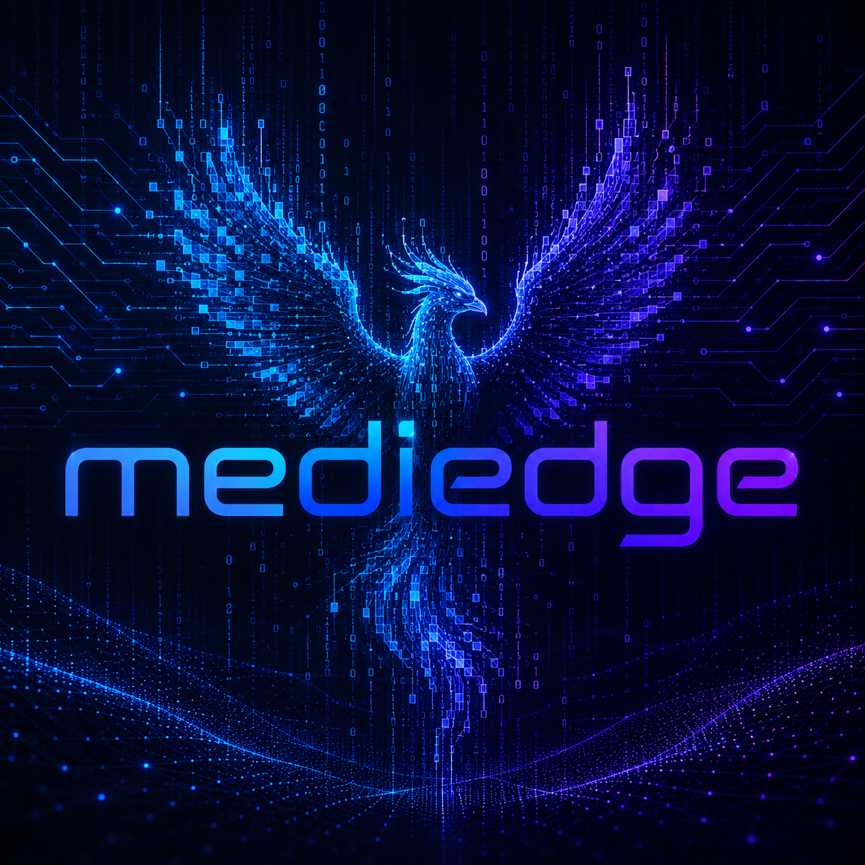 Mediedge digital phoenix brand artwork